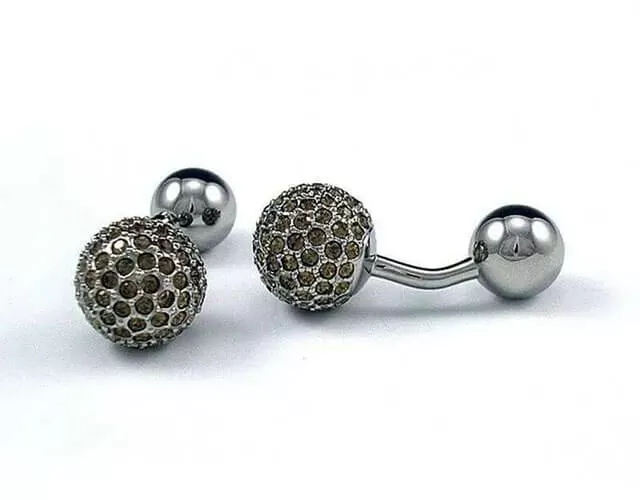 Ball return cufflinks